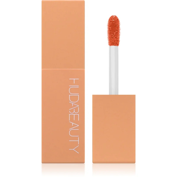  Huda Beauty Creamy Lip And Cheek Stain Multi-purpose Makeup For Lips And Face Shade Peachy Kiss 6 Ml 