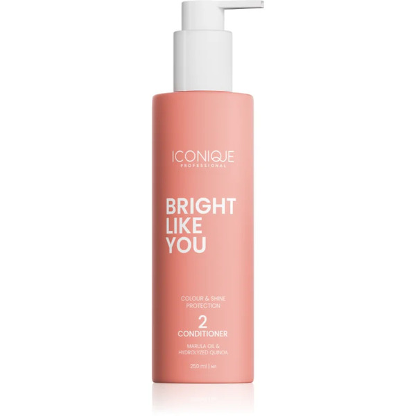  Iconique Professional Bright Like You Colour & Shine Protection Conditioner Restoring Conditioner For Colour-treated Hair 250 Ml 
