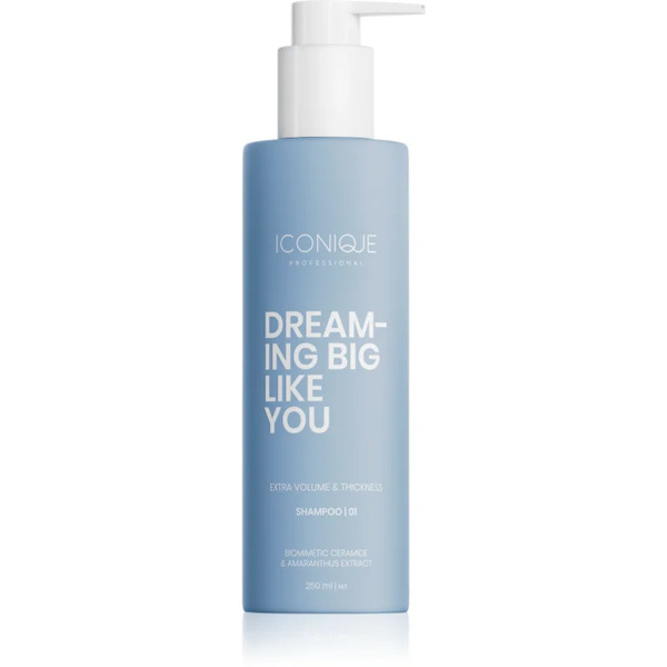  Iconique Professional Dreaming Big Like You Volume & Thickness Shampoo For Maximum Volume For Fine Hair 250 Ml 
