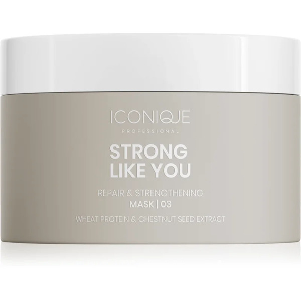  Iconique Professional Strong Like You Repair & Strengthening Regenerating Mask For Damaged Hair 200 Ml 