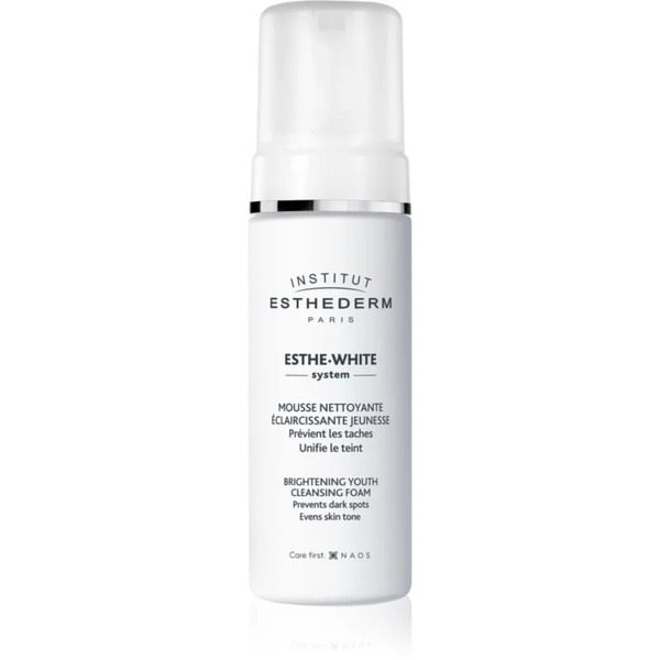  Institut Esthederm Esthe White Brightening Youth Cleansing Foam Foam Cleanser With Whitening Effect 150 Ml 