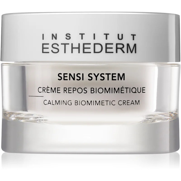  Institut Esthederm Sensi System Calming Biomimetic Cream Soothing Biomimetic Cream For Intolerant Skin 50 Ml 