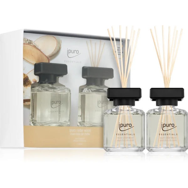  Ipuro Essentials Cedar Wood Gift Set 2x50 Ml 