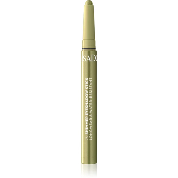  Isadora The Eyeshadow Stick Shimmer Long-lasting Eyeshadow Pencil With Glitter Shade 45 Green Shimmer 1.2 G 