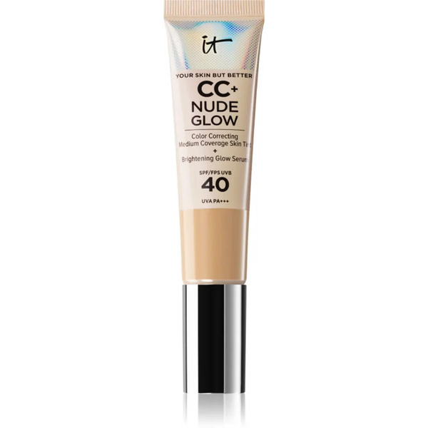  It Cosmetics Your Skin But Better Cc + Nude Glow Cc Cream With A Brightening Effect Spf 40 Fair Light 32 Ml 