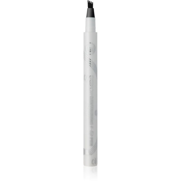 J.cat Beauty Eyebrow Countouring 4-tip Pen Long-lasting Marker Pen For Eyebrows Shade 104 Charcoal Black 1.5 G 