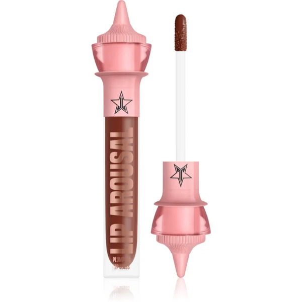  Jeffree Star Cosmetics Orgy 2 Lip Arousal Plumpin Lip Gloss Lip Gloss With Magnifying Effect Shade Craving Chocolate 4 Ml 