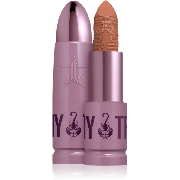  Jeffree Star Cosmetics Scorpio Shiny Trap Lipstick Highly Pigmented Creamy Lipstick Shade Pomeranian Kiss 3 G 