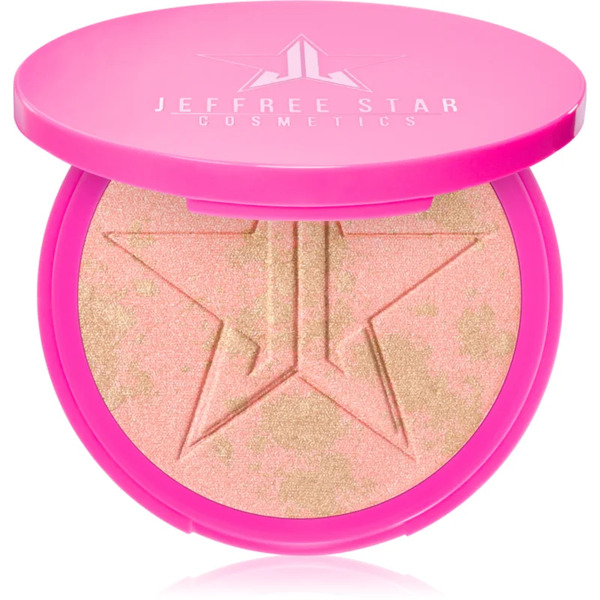  Jeffree Star Cosmetics Skin Frost™ Blush Highlighter Illuminating Blusher Shade Peach & Desist 16.5 G 