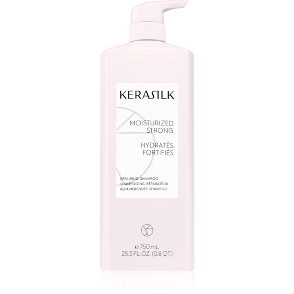  Kerasilk Essentials Repairing Shampoo Cleansing And Nourishing Shampoo For Dry And Damaged Hair 750 Ml 