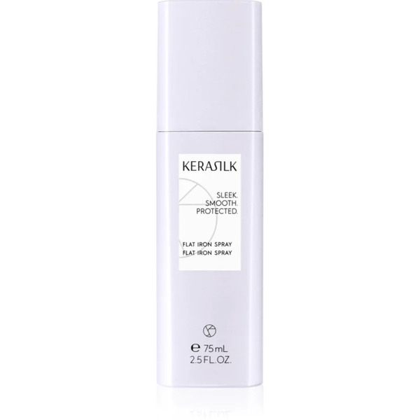  Kerasilk Styling Flat Iron Spray Heat Protection Spray For Use With Flat Irons And Curling Irons 75 Ml 
