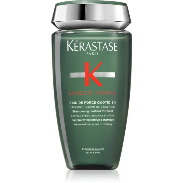  Kérastase Genesis Homme Bain De Force Quotiden Cleansing And Nourishing Shampoo For Weak Hair Prone To Falling Out For Men 250 Ml 