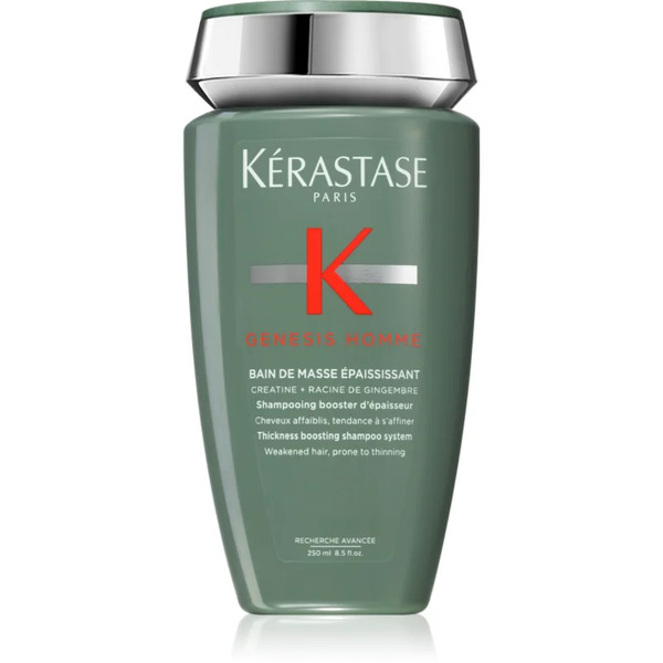  Kérastase Genesis Homme Bain De Masse Epaississant Strengthening Shampoo For Hair Loss For Men 250 Ml 