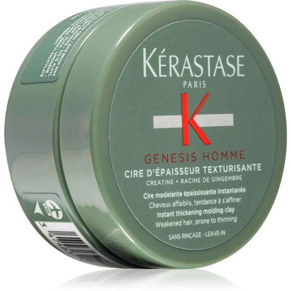  Kérastase Genesis Homme Cire D'épaisseur Texturisante Styling Modelling Paste For Fine Or Thinning Hair For Men 75 Ml 