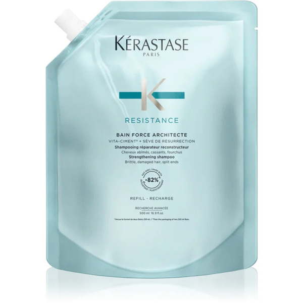  Kérastase Résistance Bain Force Architecte Fortifying Shampoo For Weak And Lightly Damaged Hair 500 Ml 