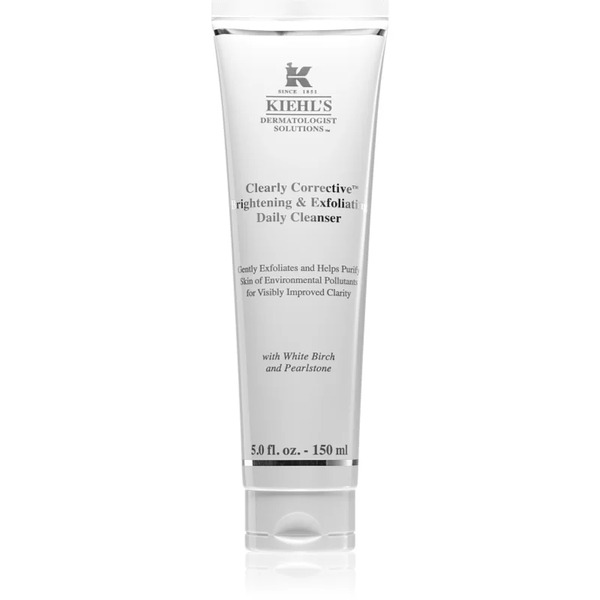  Kiehl's Dermatologist Solutions Clearly Corrective Brightening & Exfoliating Daily Cleanser Brightening Gel Cleanser For All Skin Types Including Sens 