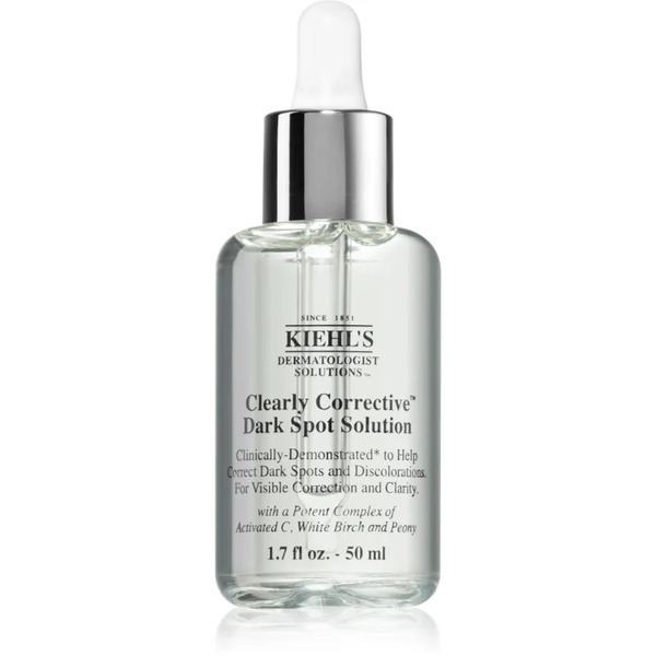  Kiehl's Dermatologist Solutions Clearly Corrective Dark Spot Solution Facial Serum For Pigment Spot Correction 50 Ml 