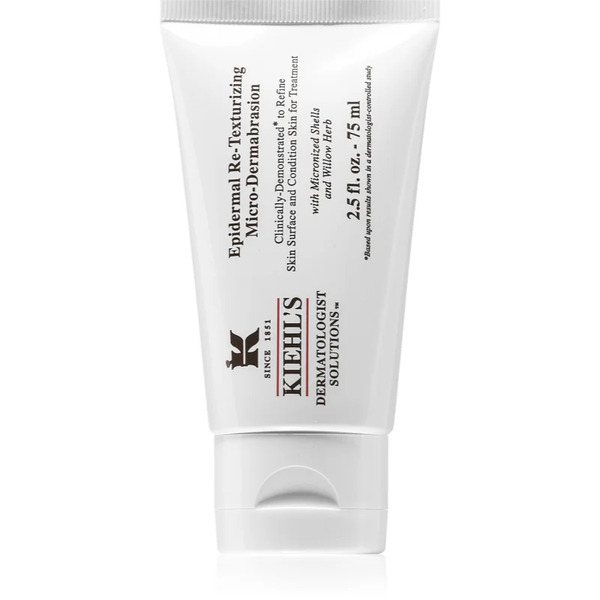  Kiehl's Dermatologist Solutions Epidermal Re-texturizing Micro-dermabrasion Exfoliator For All Skin Types Including Sensitive 75 Ml 