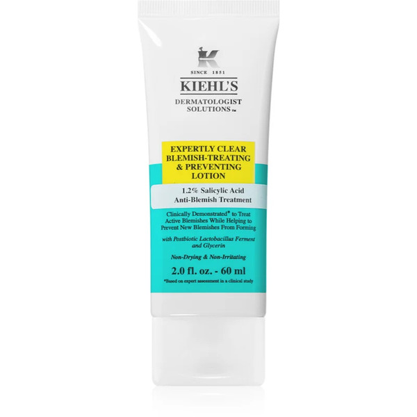  Kiehl's Dermatologist Solutions Expertly Clear Blemish-treating & Preventing Lotion Face Cream For Acne-prone Skin For Women 60 Ml 