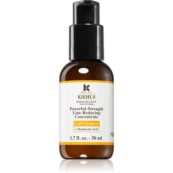  Kiehl's Dermatologist Solutions Powerful-strength Line-reducing Concentrate Anti-wrinkle Serum For All Skin Types 50 Ml 