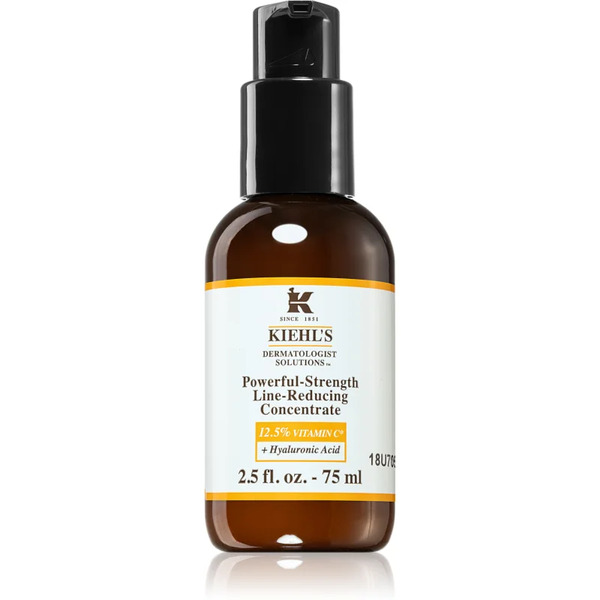  Kiehl's Dermatologist Solutions Powerful-strength Line-reducing Concentrate Anti-wrinkle Serum For All Skin Types 75 Ml 