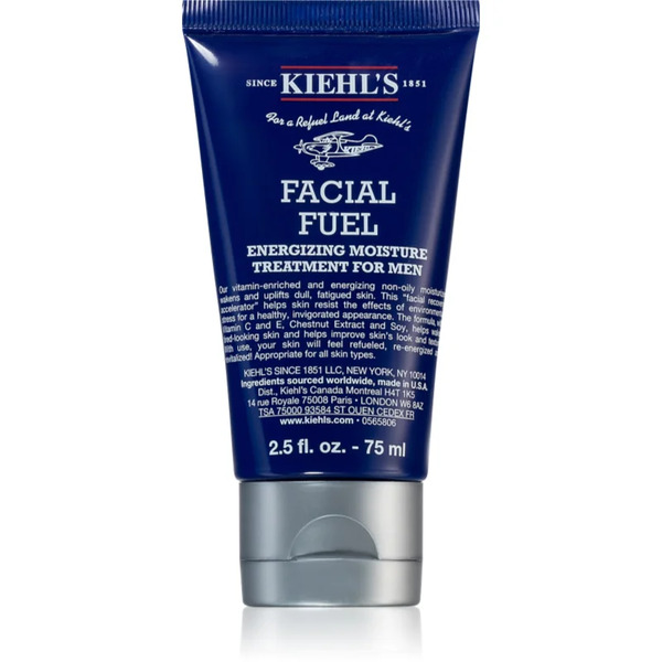  Kiehl's Facial Fuel Energizing Moisture Treatment Moisturising Day Cream With Vitamin C For Men 75 Ml 