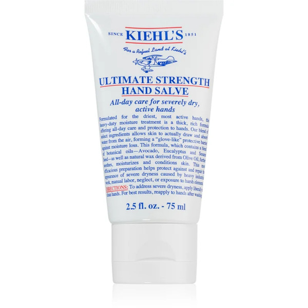  Kiehl's Ultimate Strength Hand Salve Moisturising Hand Cream For All Skin Types Including Sensitive 75 Ml 