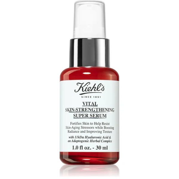  Kiehl's Vital Skin-strengthening Super Serum Fortifying Serum For All Skin Types Including Sensitive 30 Ml 