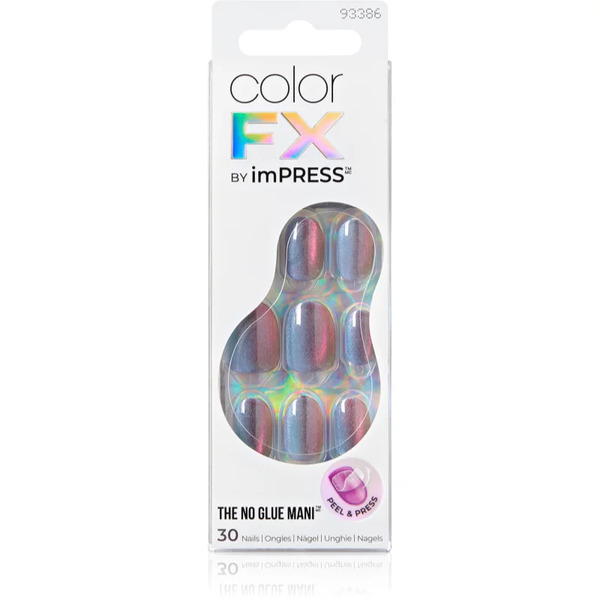  Kiss Color Fx Im Press False Nails Self-adhesive Fly Up 30 Pc 