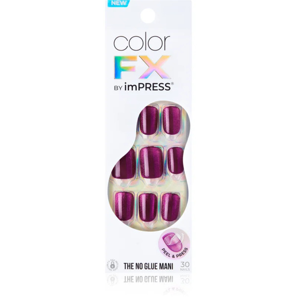  Kiss Color Fx Im Press False Nails Self-adhesive Levels 30 Pc 