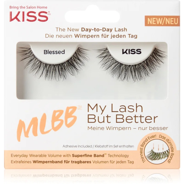  Kiss My Lash But Better False Eyelashes 01 Blessed 1 Pair 