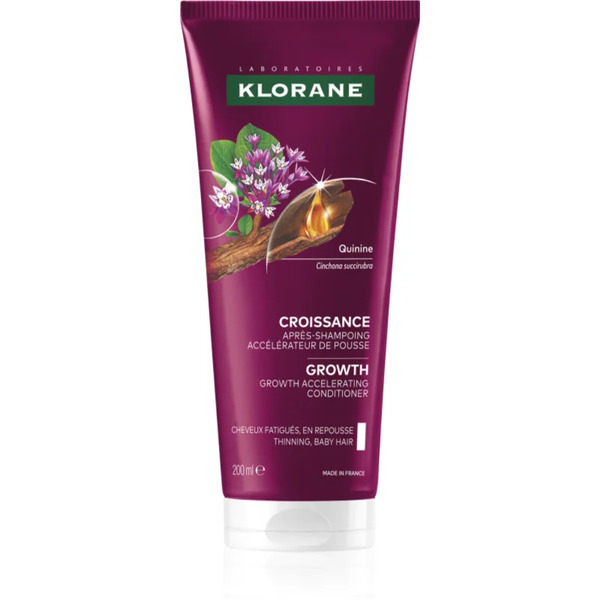  Klorane Quinine Growth Accelerating Conditioner Conditioner For Hair Growth And Strengthening From The Roots 200 Ml 