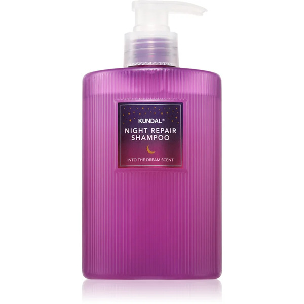  Kundal Night Repair Shampoo 2-in-1 Shampoo And Conditioner With Nourishing And Moisturising Effect With Aroma Into The Dream 470 Ml 