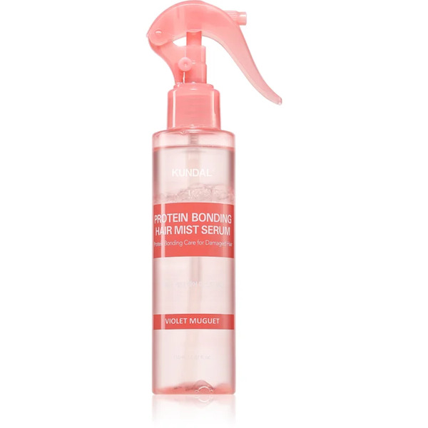  Kundal Protein Bonding Care Hair Mist Serum Strengthening And Regenerating Hair Serum For Dry And Damaged Hair With Aroma Violet Muguet 150 Ml 