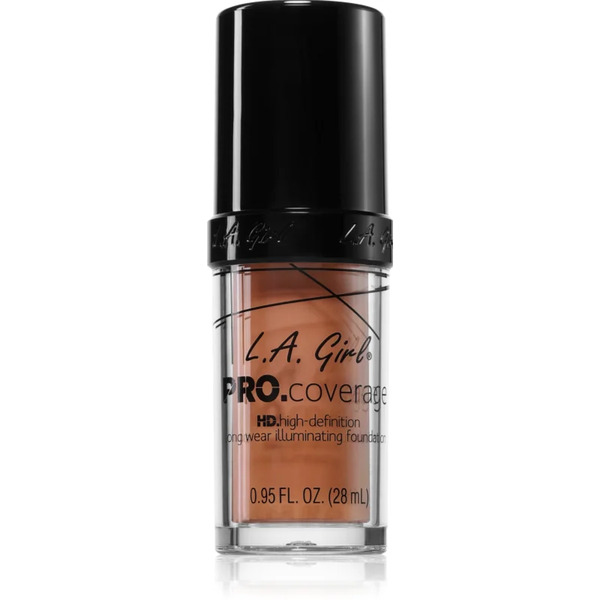  L.a. Girl Cosmetics Pro. Coverage Illuminating Liquid Foundation Shade Sand 28 Ml 