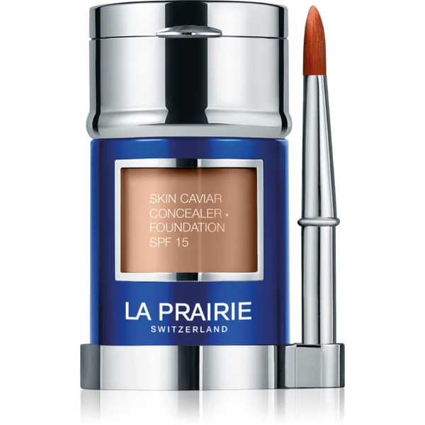  La Prairie Skin Caviar Concealer Foundation Foundation And Concealer Spf 15 Shade Nw-40 Almond Beige 30 Ml 