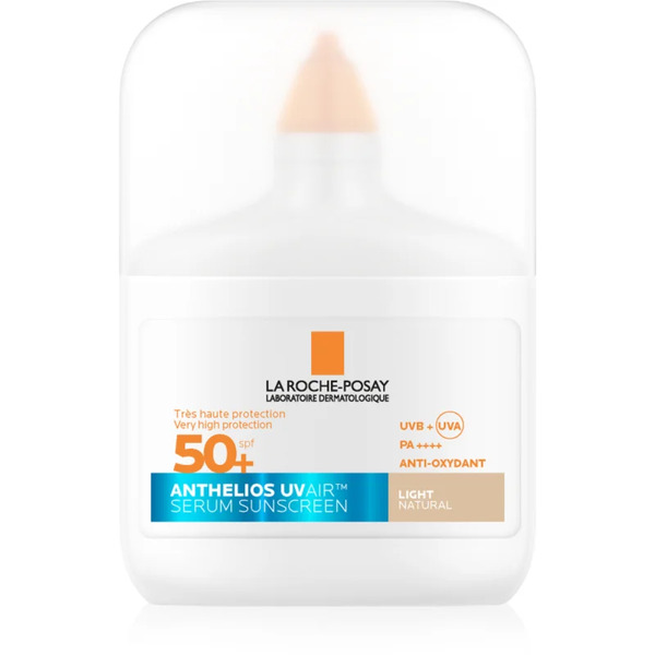  La Roche-posay Anthelios Uv Air Serum Sunscreen Protective Serum For All Skin Types Spf 50+ Light Natural 50 Ml 