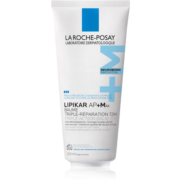  La Roche-posay Lipikar Ap+max Balm Nourishing Body Balm For Very Dry Sensitive And Atopic Skin 200 Ml 