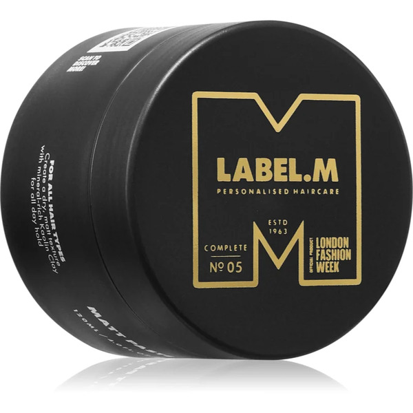  Label.m Matt Paste Styling Paste With Long-lasting Effect 120 Ml 