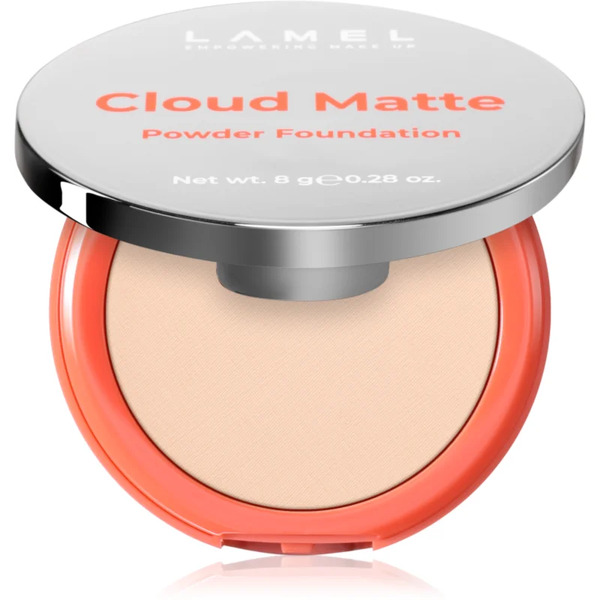  Lamel Cloud Matte Powder Foundation Mattifying Powder Foundation Shade 03 Light Beige 8 G 