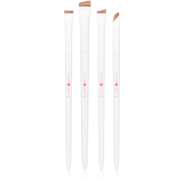  Lash Brow Precision Eye Makeup Brush Set 4x1 Pc 
