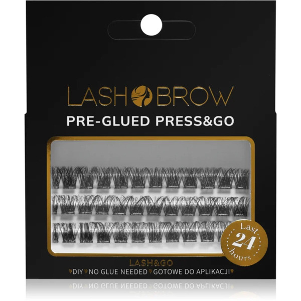  Lash Brow Press&go Self-adhesive Eyelashes Self-adhesive Cluster Lashes Party Fever 1 Pc 