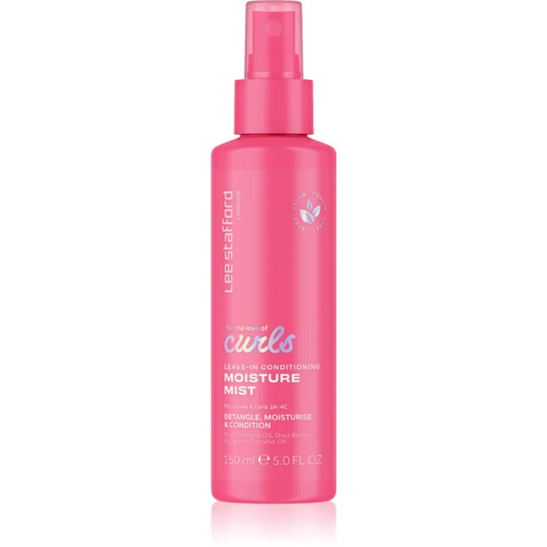  Lee Stafford For The Love Of Curls Leave In Conditioning Moisture Mist Leave-in Spray Conditioner For Curly Hair 150 Ml 