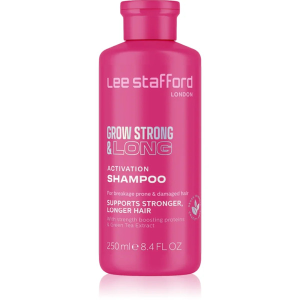  Lee Stafford Grow Strong & Long Activation Shampoo Hair Shampoo For Hair Growth And Strengthening From The Roots 250 Ml 