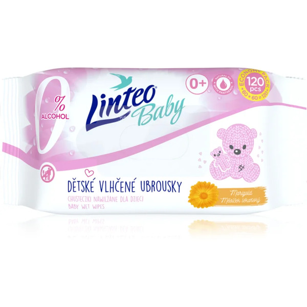  Linteo Baby Wet Wipes 120 Pc 