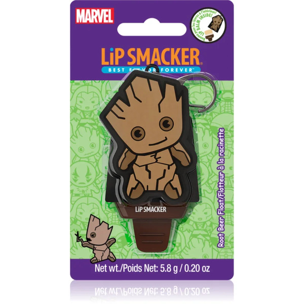  Lip Smacker Marvel Guardians Of The Galaxy Keychain With Balm For Children Groot (root Beer Float) 5,8 G 