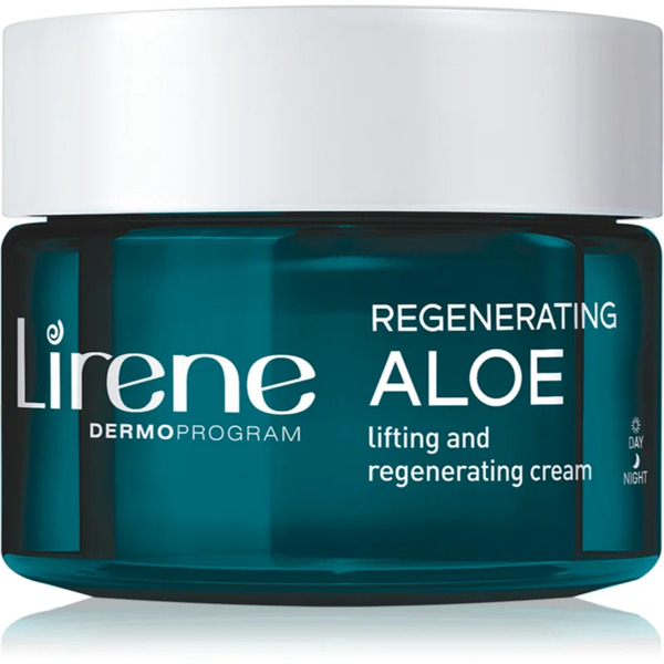 Lirene Hydration & Nourishment Regenerating Aloe Regenerating Lifting Cream With Aloe Vera And Shea Butter 50 Ml 