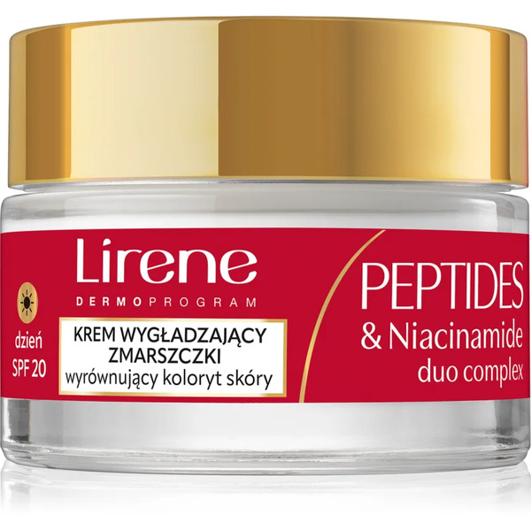  Lirene Peptides & Niacinamide Duo Complex Firming Anti-wrinkle Day Cream For Mature Skin Spf 20 50 Ml 