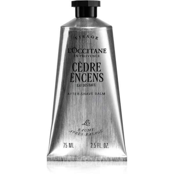  L’occitane Cèdre Encens After-shave Balm Aftershave Balm For Men 75 Ml 