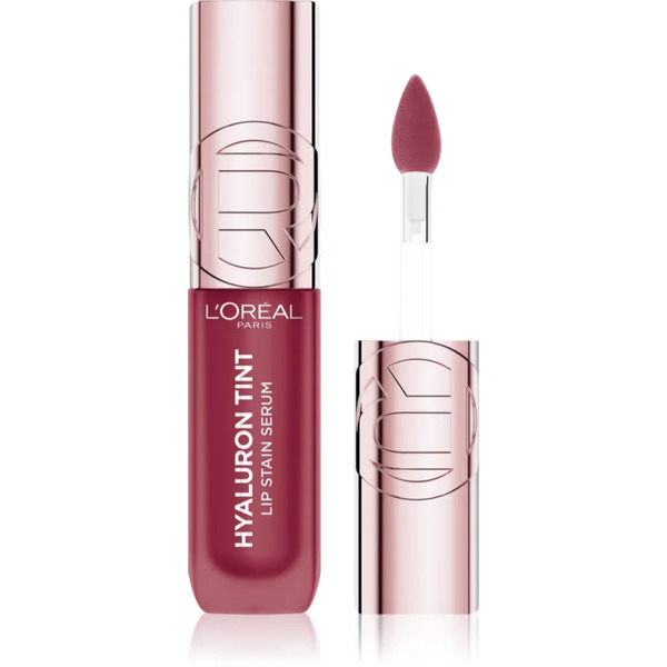  L’oréal Paris Hyaluron Tint Lip Stain Serum Liquid Lipstick With Moisturising Effect Shade 490 Berry Jolie 5 Ml 